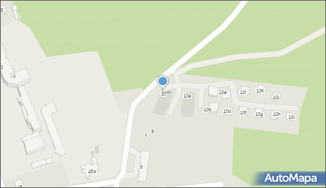 Siemiatycze, Gilewskiego Ignacego, 10, mapa Siemiatycze