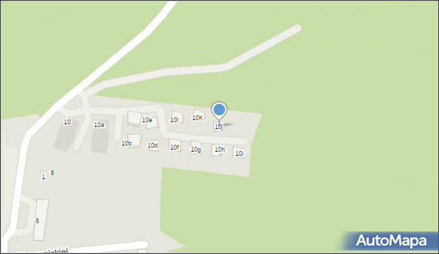 Siemiatycze, Gilewskiego Ignacego, 10j, mapa Siemiatycze