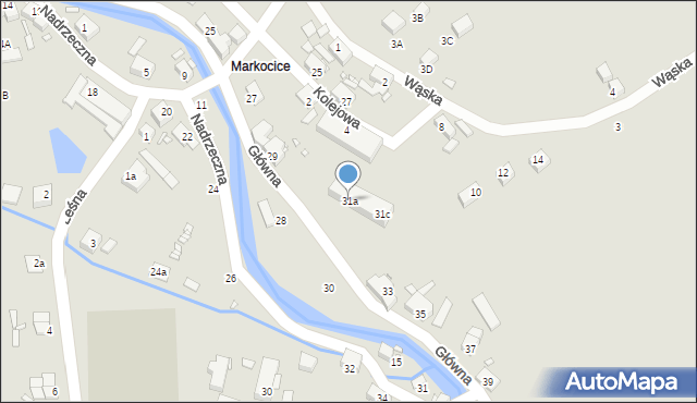 Bogatynia, Główna, 31a, mapa Bogatynia