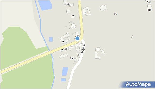 Brześć Kujawski, Głowackiego, 21, mapa Brześć Kujawski