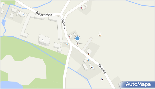 Brzeźnica, Główna, 3, mapa Brzeźnica