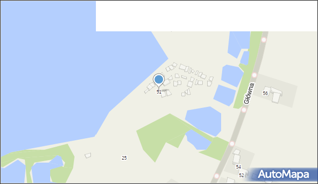 Buków, Główna, 51, mapa Buków
