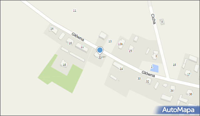 Ciechocin, Główna, 22, mapa Ciechocin