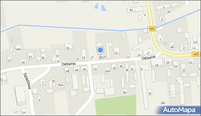 Dłutów, Główna, 25, mapa Dłutów