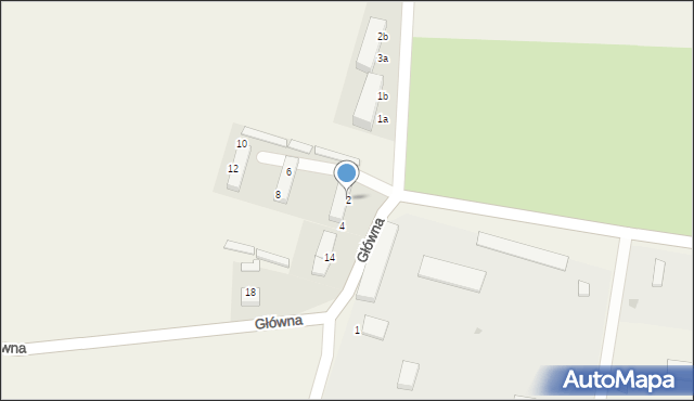 Gierałtowice, Główna, 2, mapa Gierałtowice