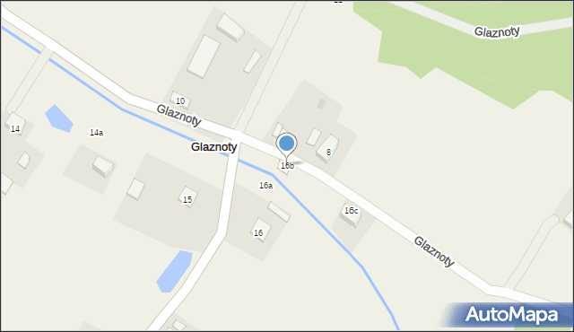 Glaznoty, Glaznoty, 16b, mapa Glaznoty