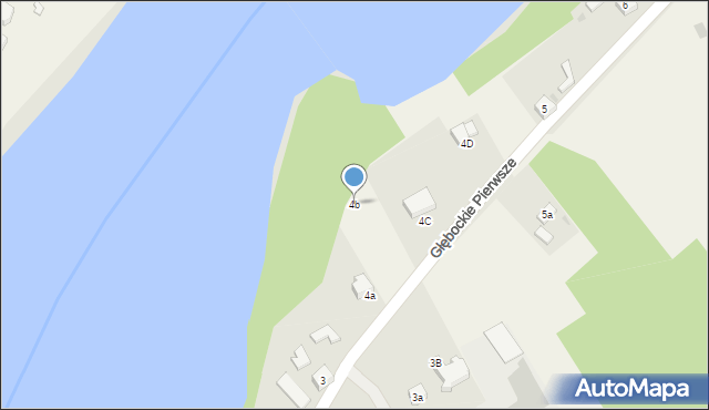 Głębockie Pierwsze, Głębockie Pierwsze, 4b, mapa Głębockie Pierwsze
