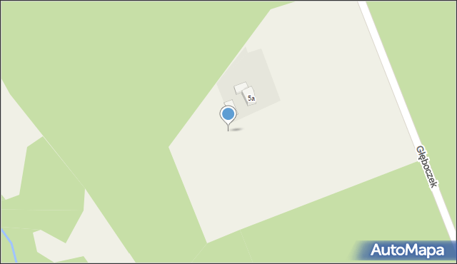 Głęboczek, Głęboczek, 5a, mapa Głęboczek