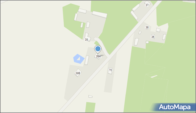 Głęboczyca, Głęboczyca, 39A, mapa Głęboczyca