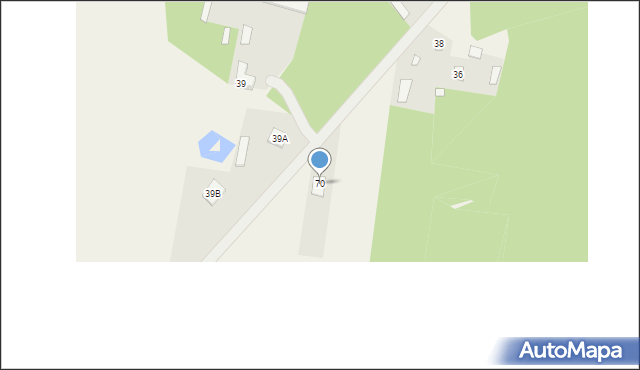 Głęboczyca, Głęboczyca, 70, mapa Głęboczyca