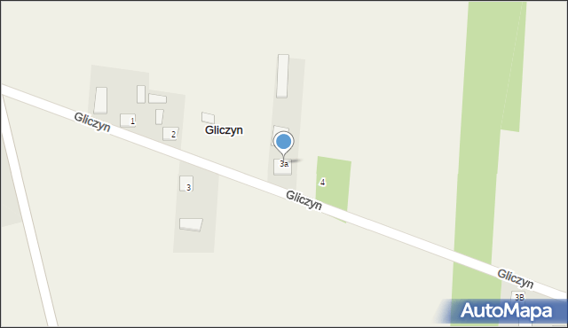 Gliczyn, Gliczyn, 3a, mapa Gliczyn