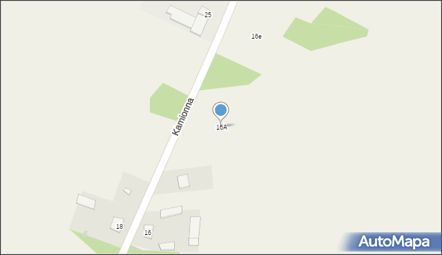 Glinice-Domaniewo, Glinice-Domaniewo, 16A, mapa Glinice-Domaniewo