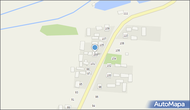 Gliniec, Gliniec, 103, mapa Gliniec
