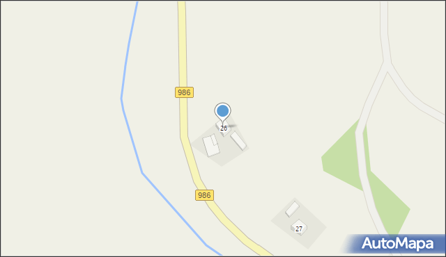 Glinik, Glinik, 26, mapa Glinik