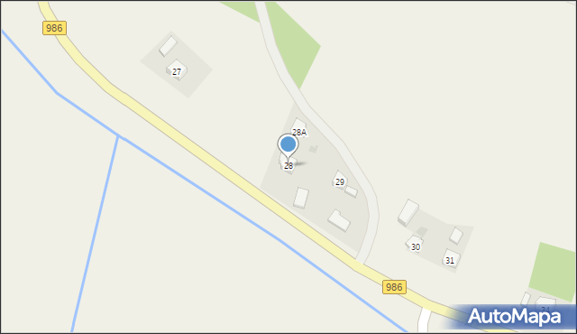 Glinik, Glinik, 28, mapa Glinik