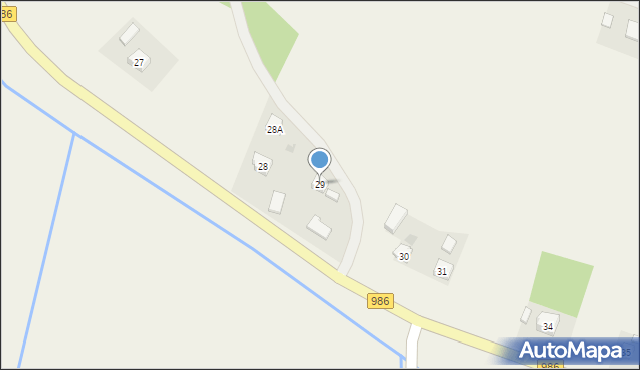 Glinik, Glinik, 29, mapa Glinik