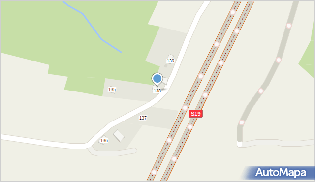 Glinik Charzewski, Glinik Charzewski, 138, mapa Glinik Charzewski