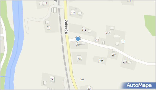 Glinik Charzewski, Glinik Charzewski, 207, mapa Glinik Charzewski