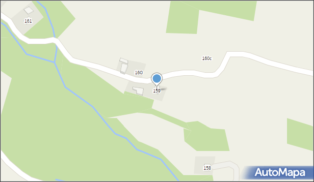 Glinik Zaborowski, Glinik Zaborowski, 159, mapa Glinik Zaborowski