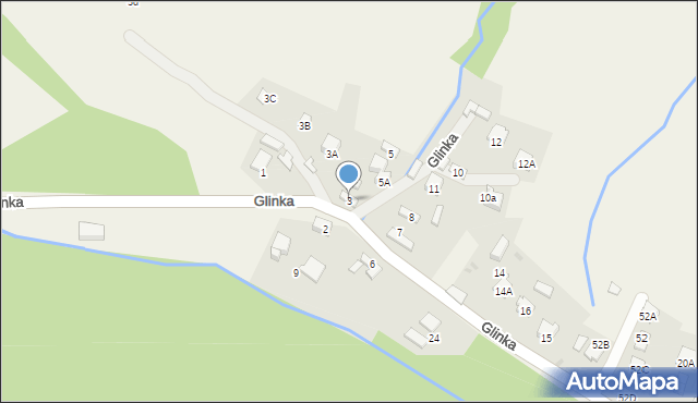 Glinka, Glinka, 3, mapa Glinka