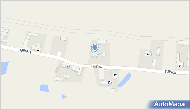 Glinka, Glinka, 13, mapa Glinka