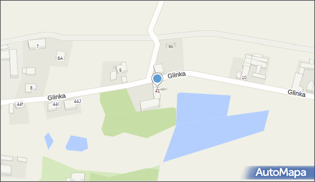 Glinka, Glinka, 41, mapa Glinka