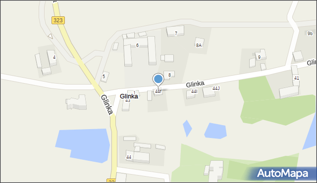 Glinka, Glinka, 44f, mapa Glinka