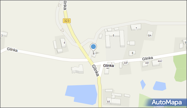 Glinka, Glinka, 5, mapa Glinka