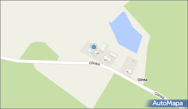 Glinka, Glinka, 3/2, mapa Glinka