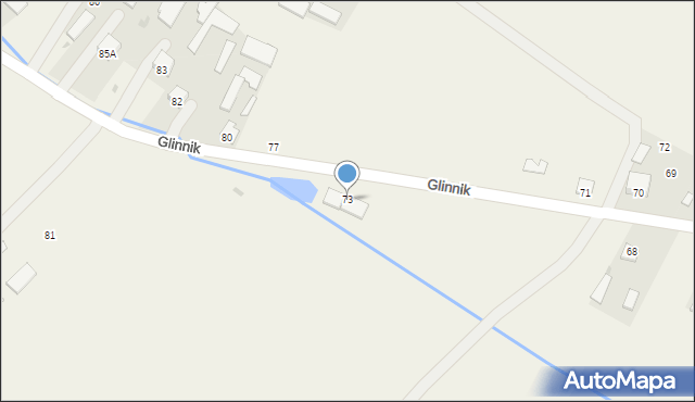 Glinnik, Glinnik, 73, mapa Glinnik