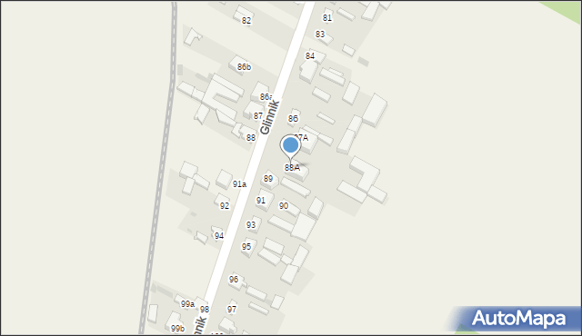 Glinnik, Glinnik, 88A, mapa Glinnik