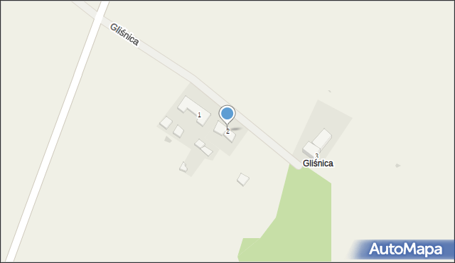 Gliśnica, Gliśnica, 2, mapa Gliśnica