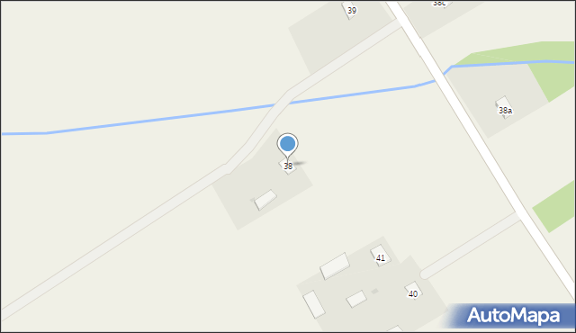 Głodowo, Głodowo, 38, mapa Głodowo