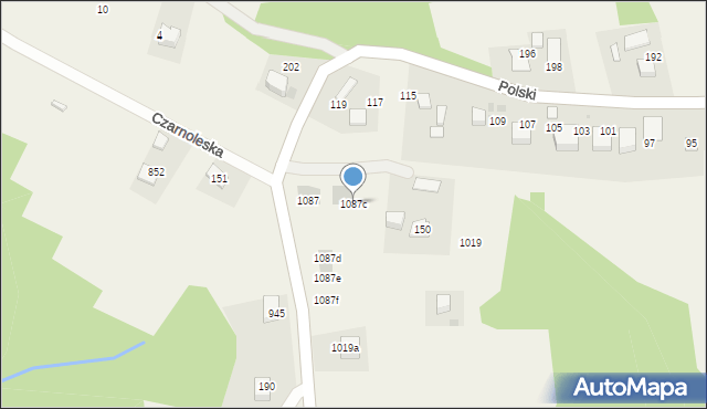 Głogoczów, Głogoczów, 1087c, mapa Głogoczów