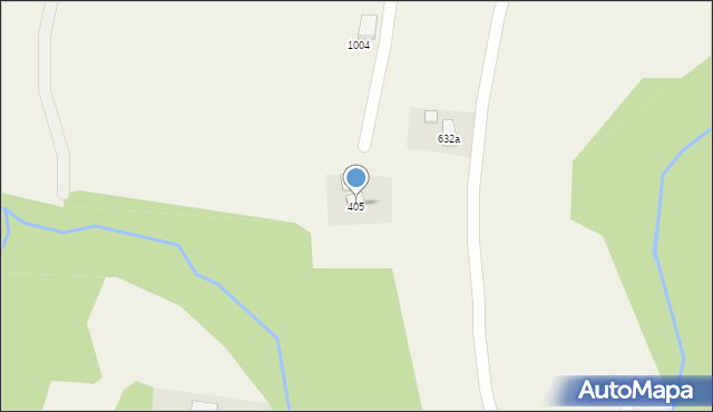 Głogoczów, Głogoczów, 405, mapa Głogoczów