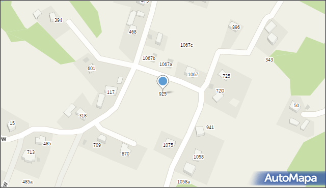 Głogoczów, Głogoczów, 925, mapa Głogoczów