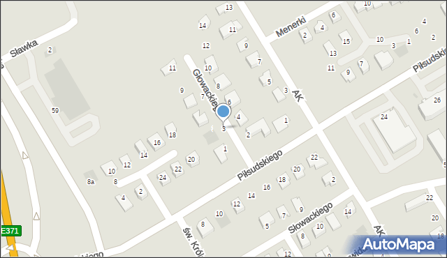 Głogów Małopolski, Głowackiego Bartosza, 3, mapa Głogów Małopolski