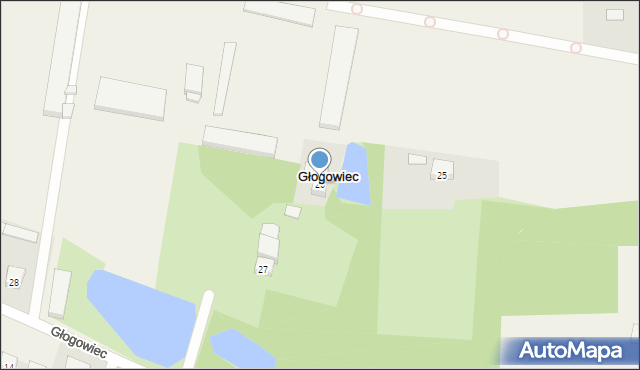 Głogowiec, Głogowiec, 26, mapa Głogowiec