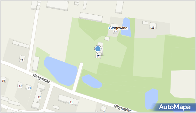 Głogowiec, Głogowiec, 27, mapa Głogowiec