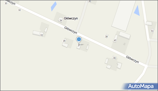 Główczyn, Główczyn, 37, mapa Główczyn