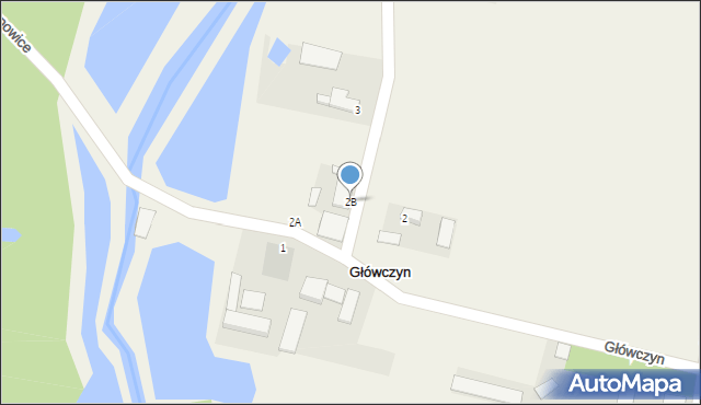 Główczyn-Towarzystwo, Główczyn-Towarzystwo, 2B, mapa Główczyn-Towarzystwo