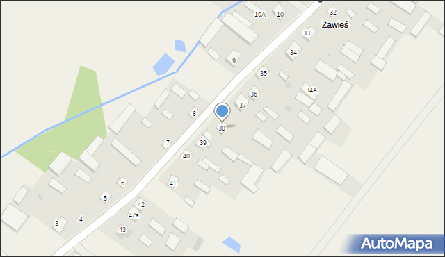 Głuchówek, Głuchówek, 38, mapa Głuchówek