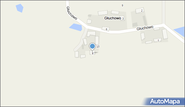 Głuchowo, Głuchowo, 4, mapa Głuchowo