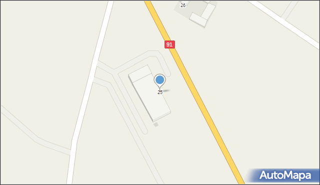 Głuchowo, Głuchowo, 25, mapa Głuchowo