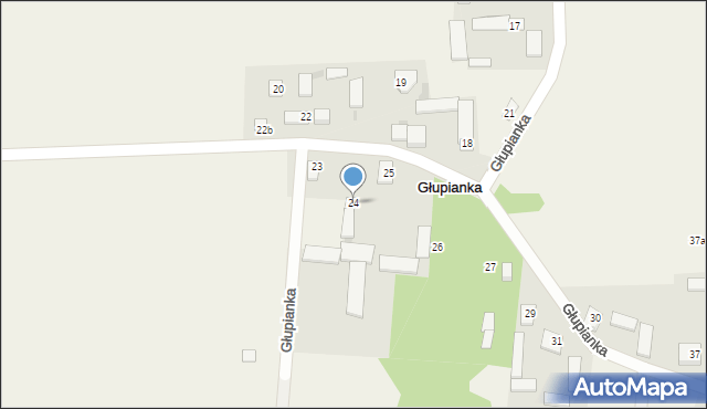 Głupianka, Głupianka, 24, mapa Głupianka