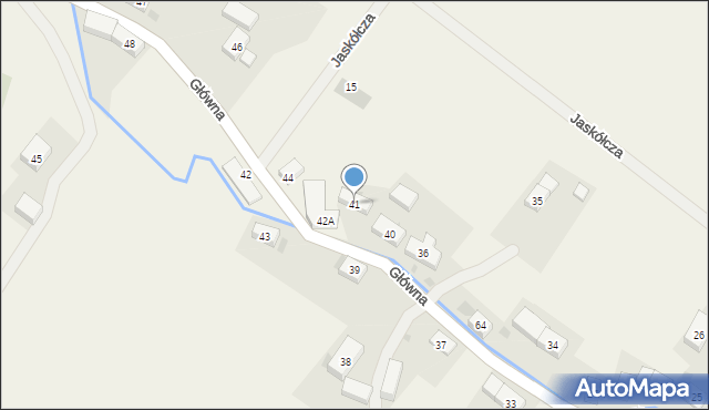 Gostków, Główna, 41, mapa Gostków