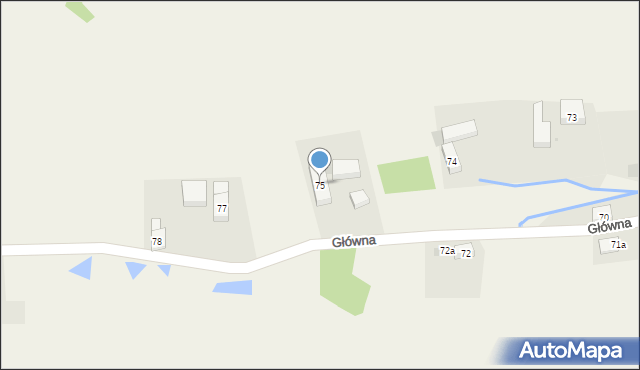 Gostków, Główna, 75, mapa Gostków