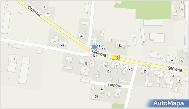 Grodziec, Główna, 41a, mapa Grodziec