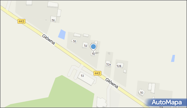 Grodziec, Główna, 52, mapa Grodziec