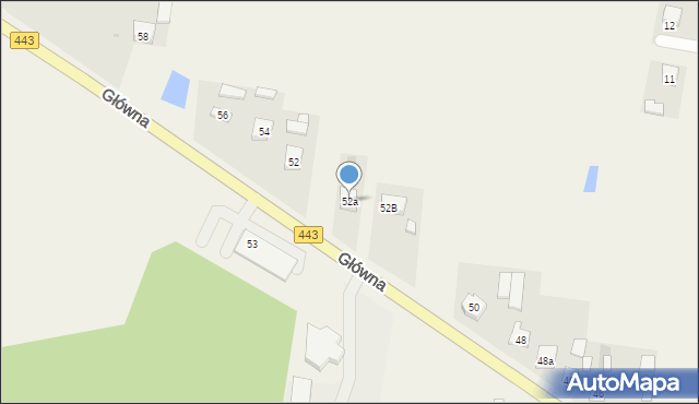 Grodziec, Główna, 52a, mapa Grodziec